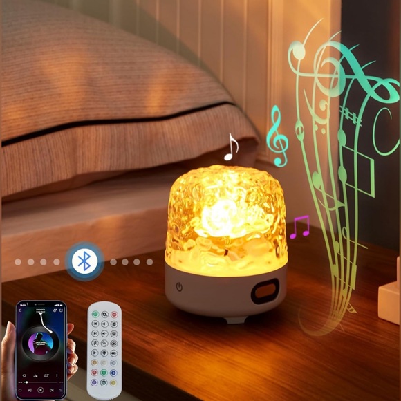 Northern Lights Projector Color Changing Bluetooth Speakers - Picture 3 of 17